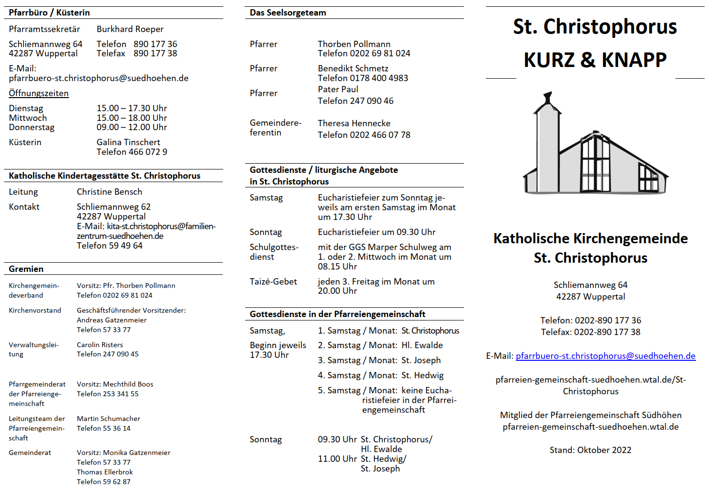 St. Christophorus - kurz & knapp